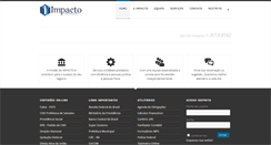 Desktop Screenshot of contabilidadeimpacto.com.br